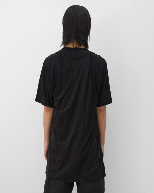 Rick Owens - Men's Open Pony Tank - (Black)