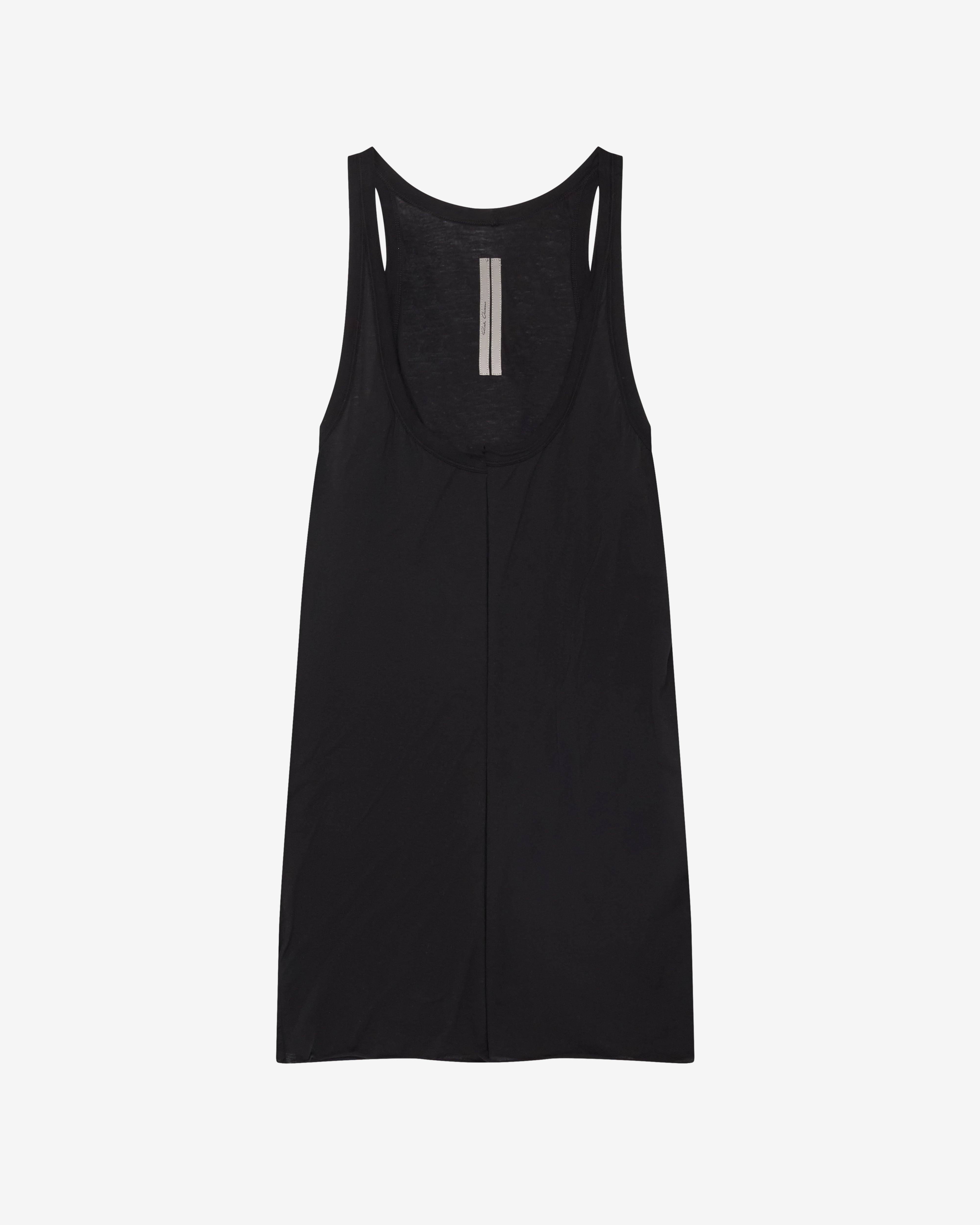 Rick Owens: Men's Open Pony Tank (Black) | DSMNY E-SHOP