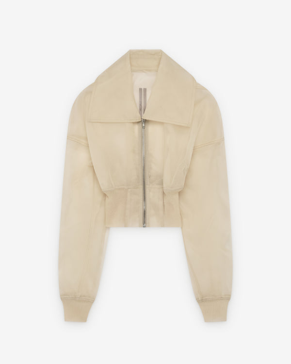 Rick Owens - Women's Dracucollar Cropped Bomber - (Sand)