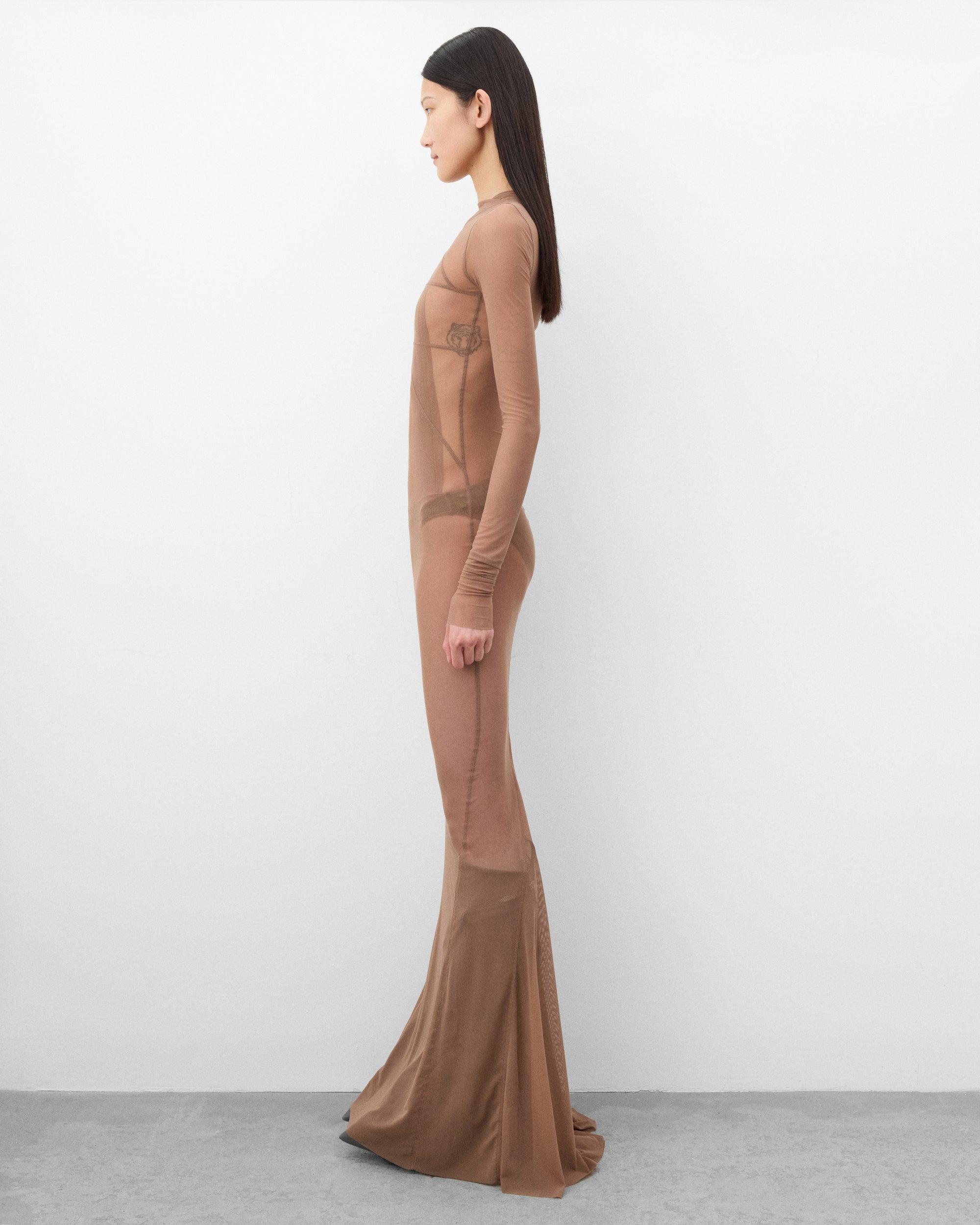 rick owens long dress SEB GOWN| RICK OWENS