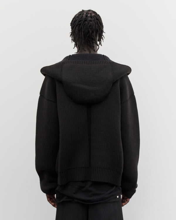Rick Owens - Men's Hoodie Robe - (Black)