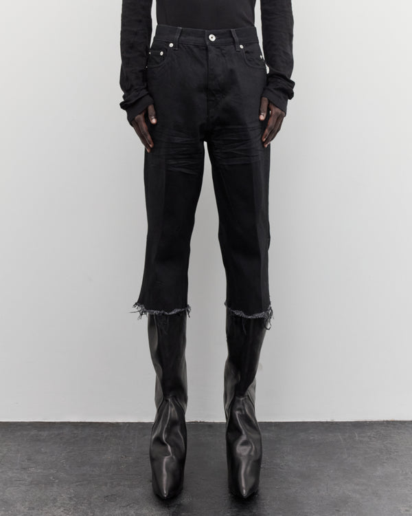 Rick Owens - Men's Bolan Cutoffs - (Black)