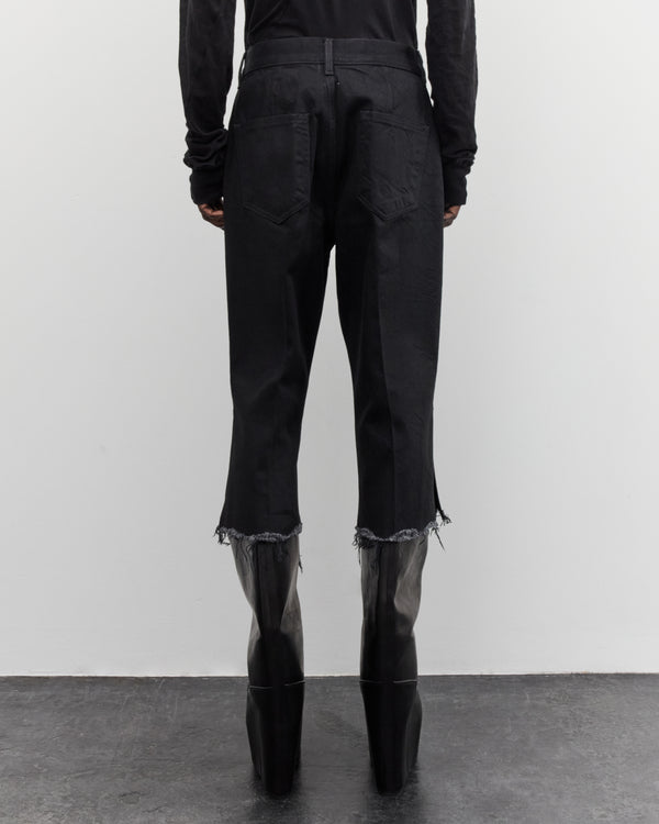 Rick Owens - Men's Bolan Cutoffs - (Black)
