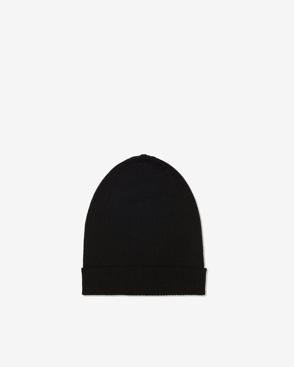 Rick Owens - Women's Ribbed Beanie - (Black)