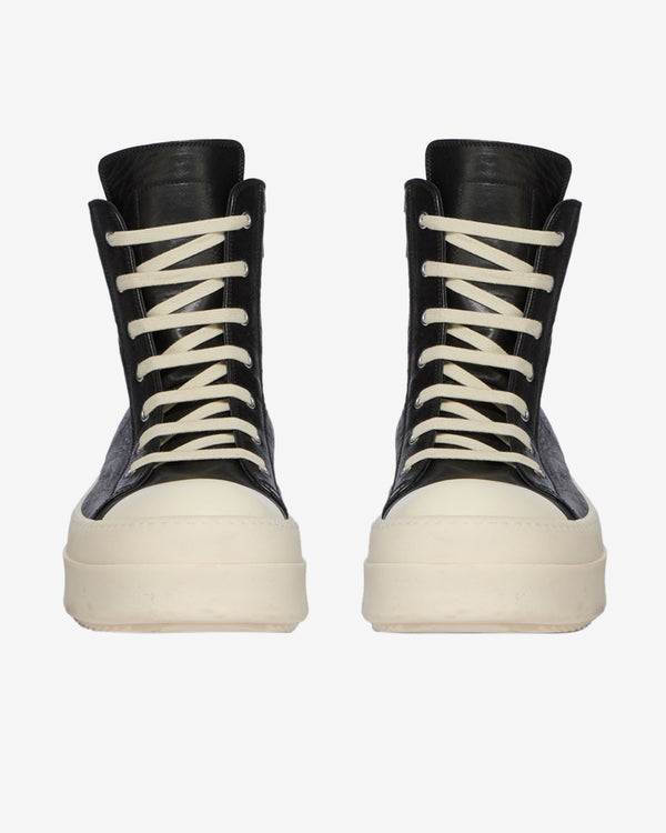 Rick Owens - Men's Mega Bumper Sneakers - (Black/Milk)