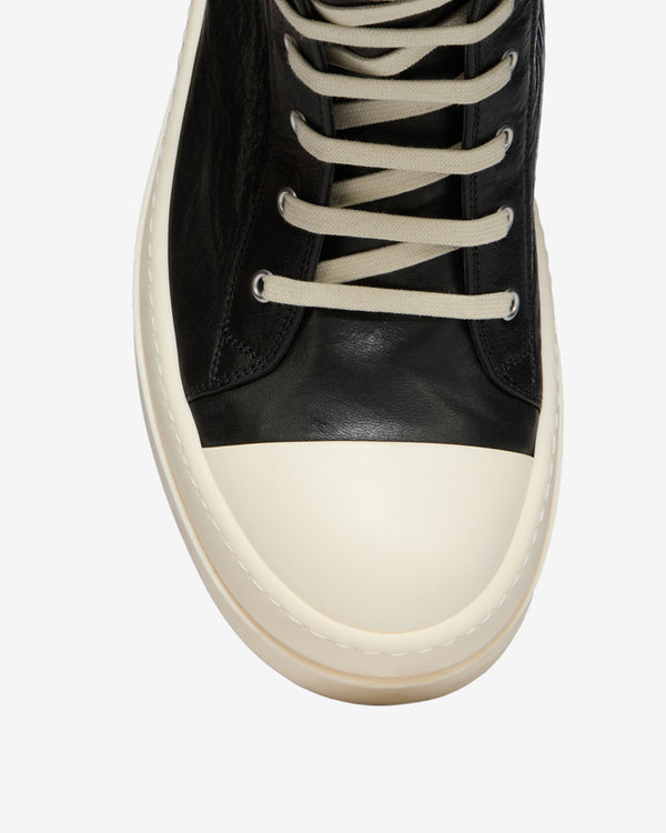Rick Owens - Men's Mega Bumper Sneakers - (Black/Milk)