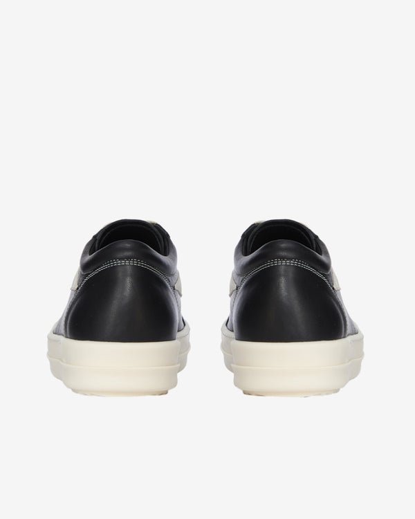 Rick Owens - Men's Vintage Sneaks - (Black/White)