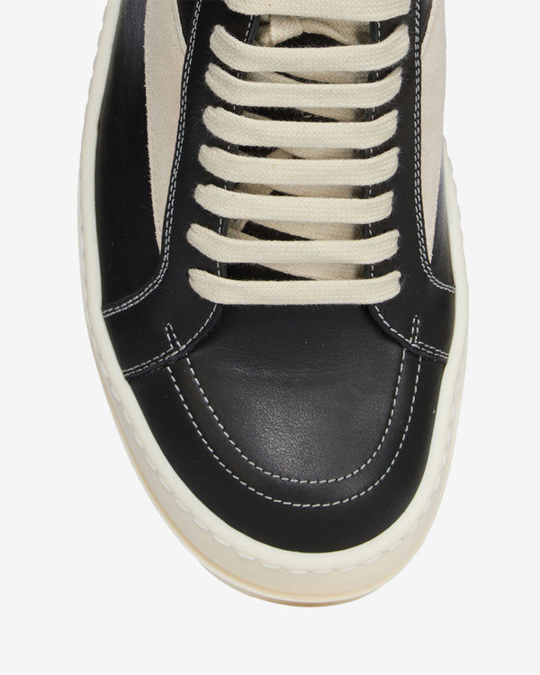 Rick Owens - Men's Vintage Sneaks - (Black/White)