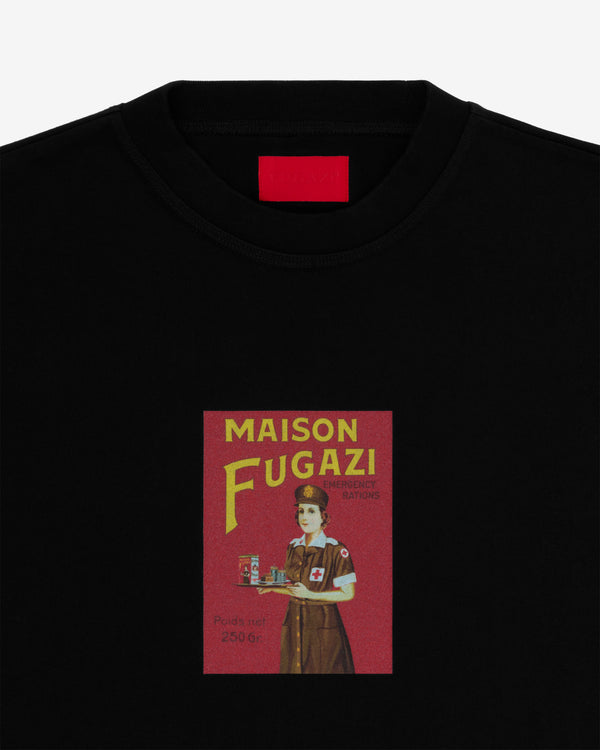 Fugazi - Men's Rations Tee - (Black)