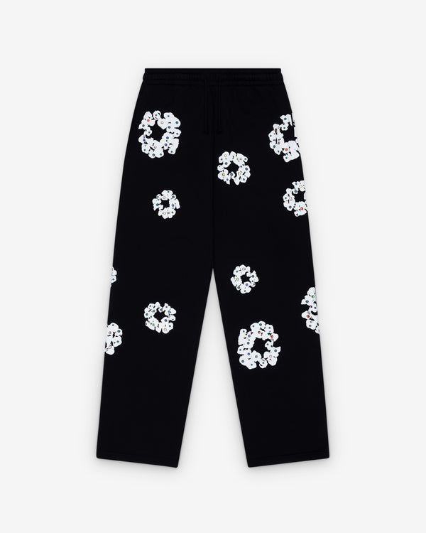 Denim Tears - Men's Rhinestone Wreath Sweatpants - (Black)