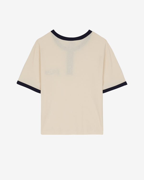 Brain Dead - Women's Ribbed Henley - (Natural)