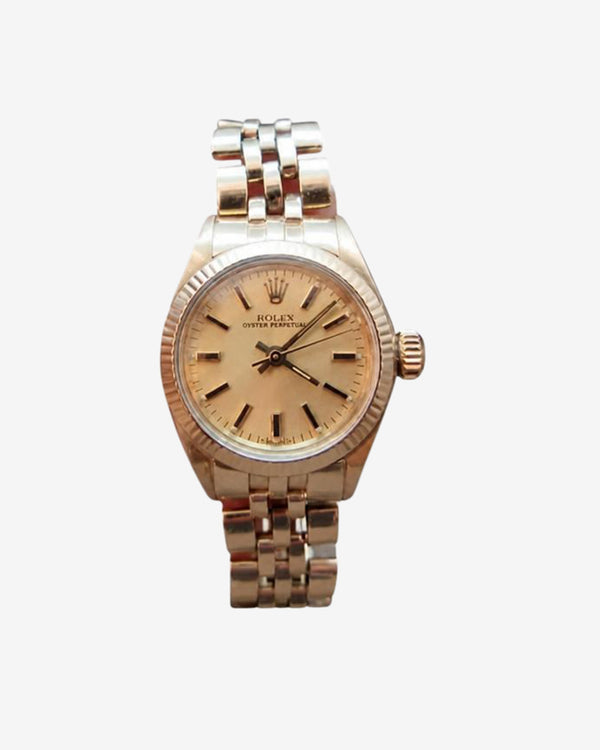 Classic 55 - Rolex Vintage Ladies OP 14k Gold 6 Mil Serial - (Yellow Gold)