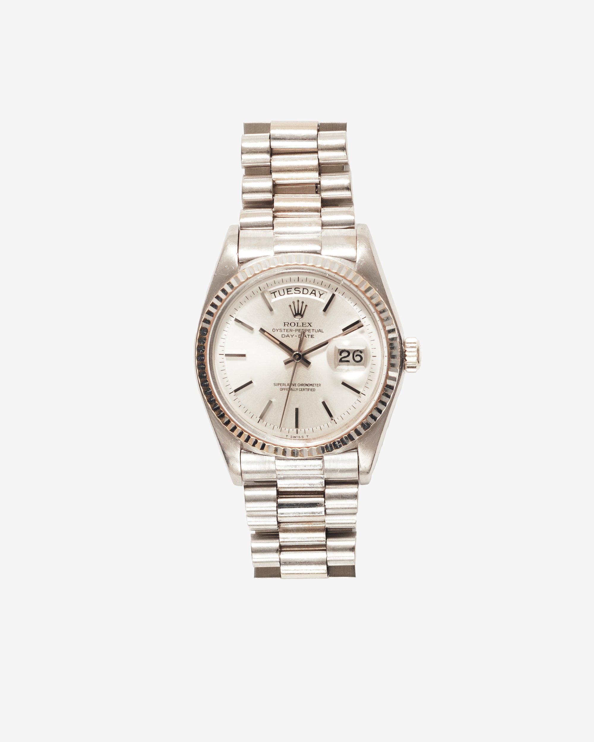 Classic 55 - Rolex Vintage Day-Date 1803 - (White Gold) view 1, Click to Zoom in