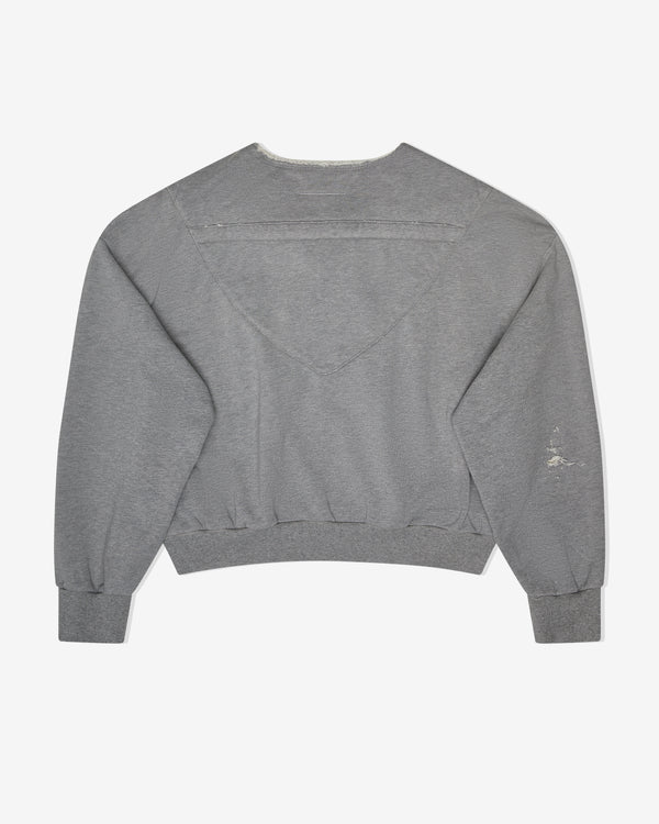 MM6 Maison Margiela - Women's Sweat Jacket - (Grey Melange)