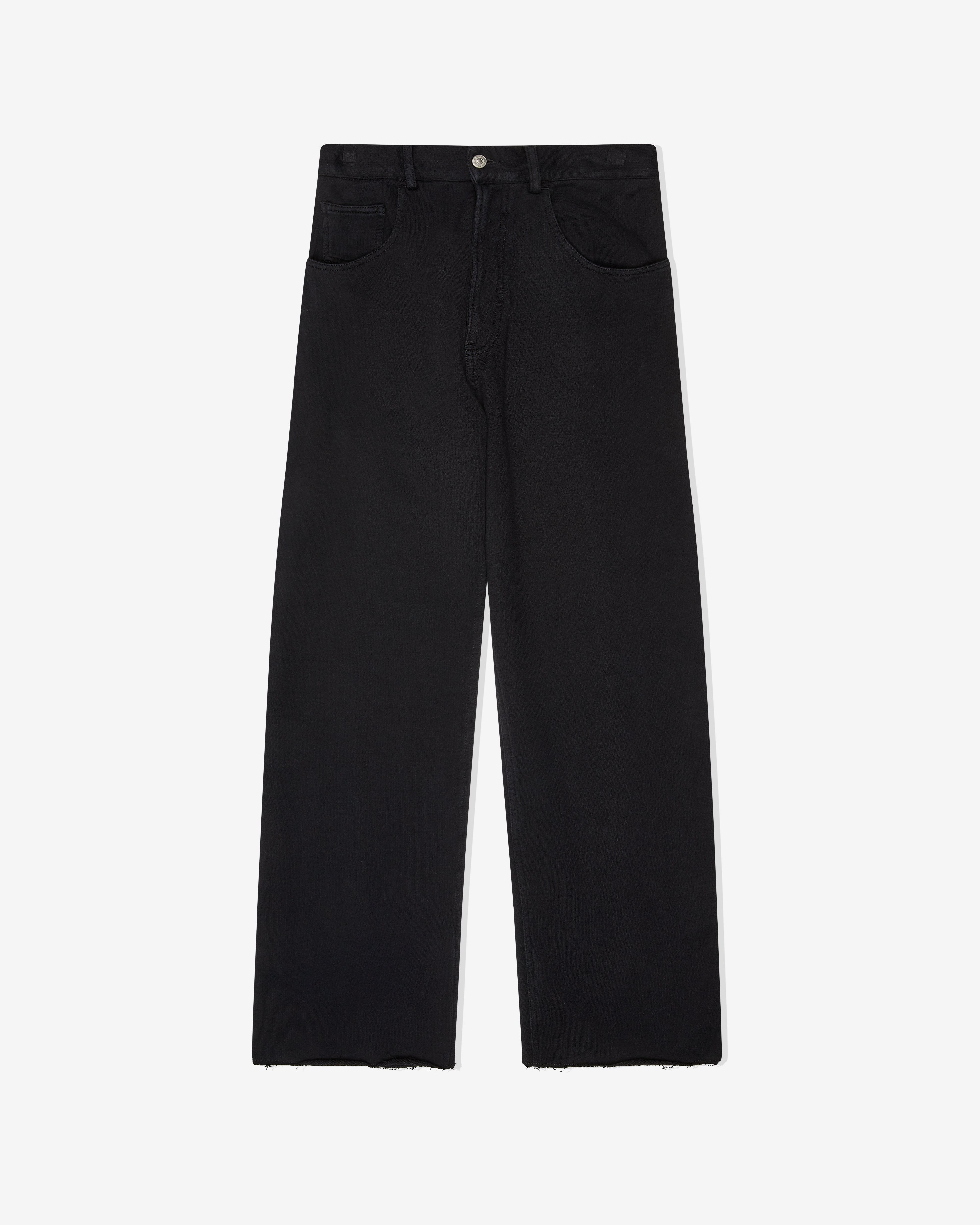 MM6 Maison Margiela ブラックテーパードパンツ MM6 Maison Margiela: Women's Pants (Black) | DSMNY E-SHOP