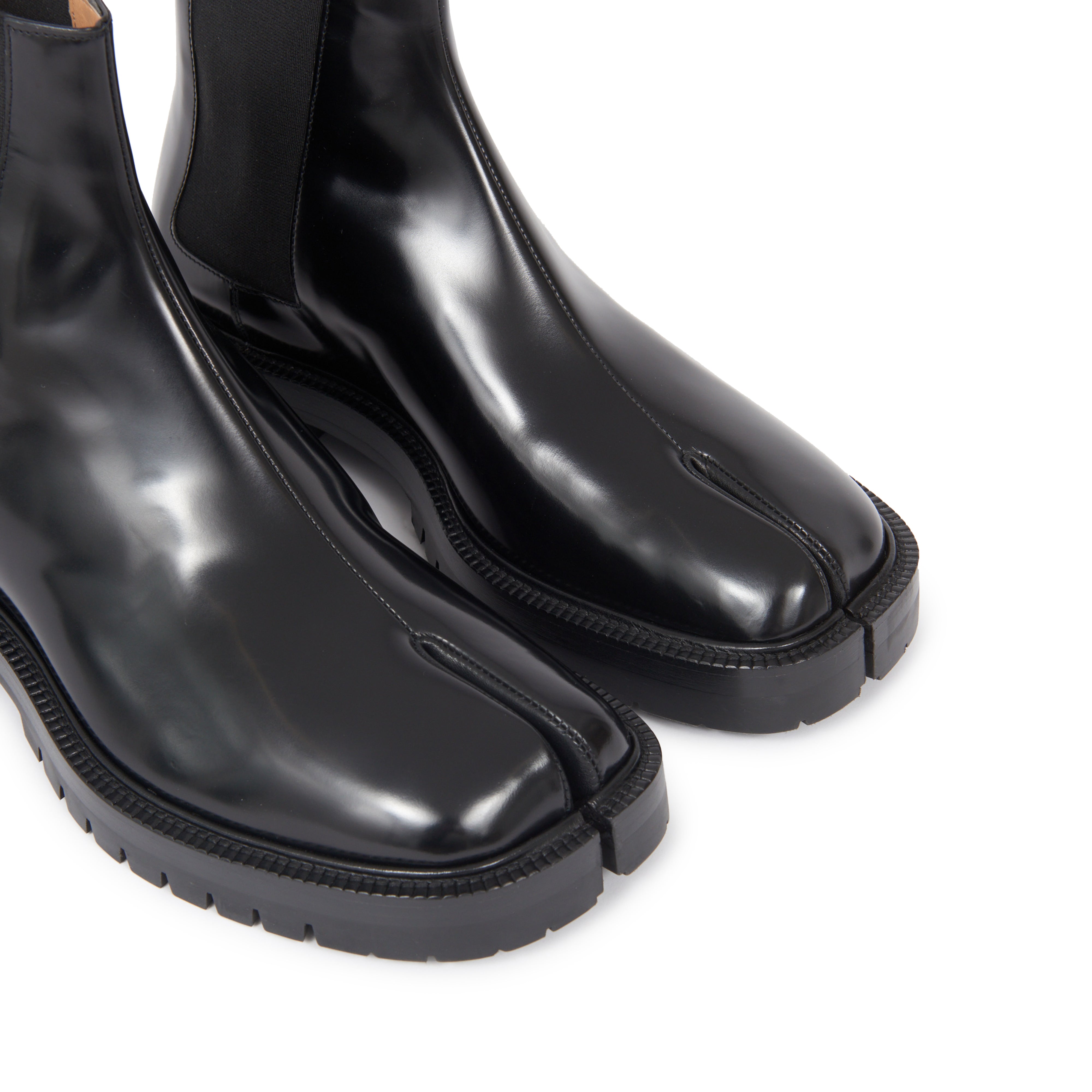 Maison Margiela: Men's Tabi Chelsea Boot (Black) | DSMNY E-SHOP