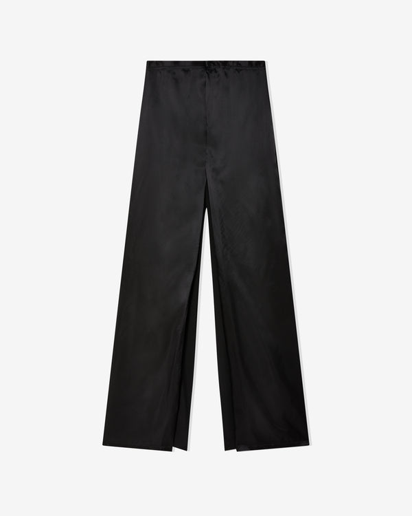 MM6 Maison Margiela - Women's Wool Pants - (Off Black)