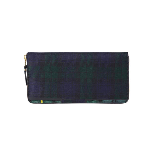 CDG Wallet - Tartan Patchwork - (Green SA0110TP)