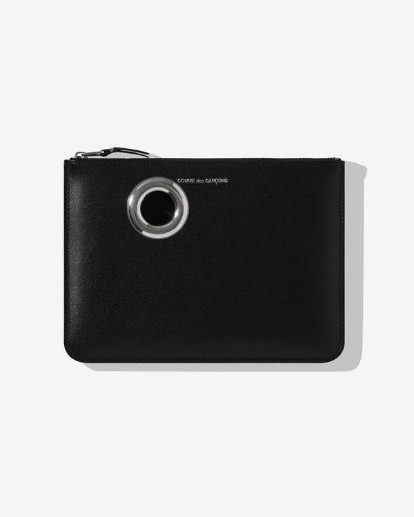 CDG Wallet - Silver Eyelet Wallet - (SA5100SE)