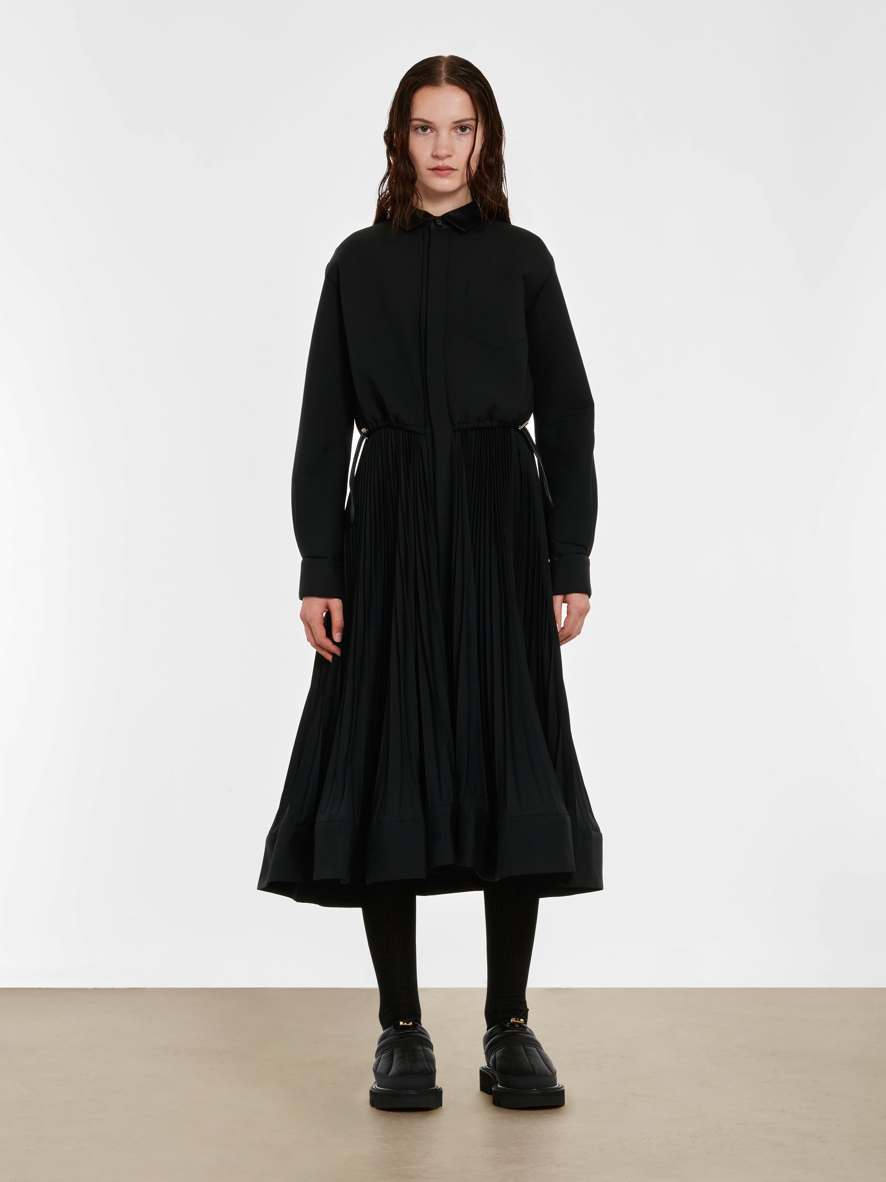 Sacai - Women's Suiting Bonding Dress - (Black)