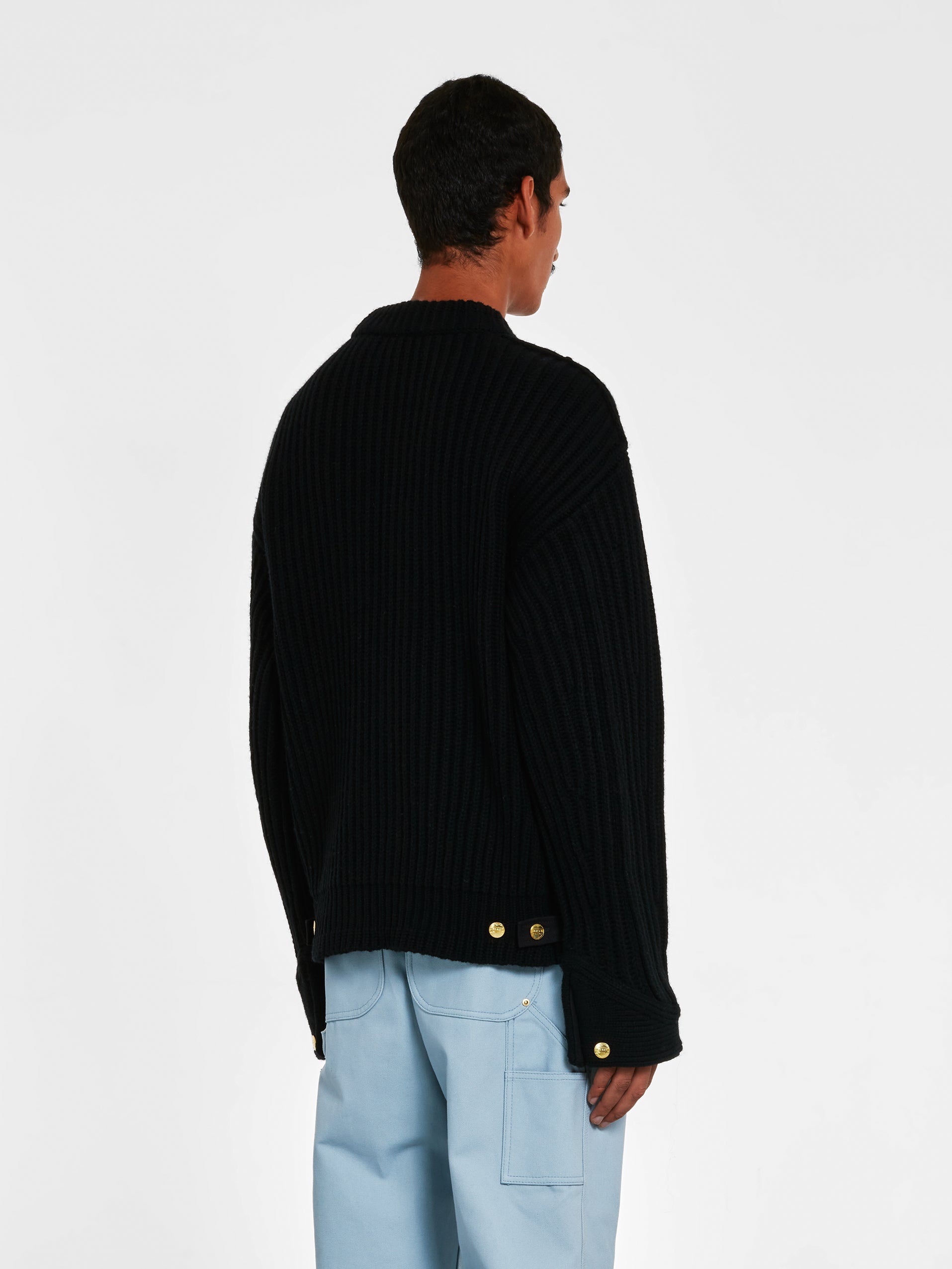 sacai - Carhartt WIP Men's Detroit Knit Pullover - (Black) – DSMNY