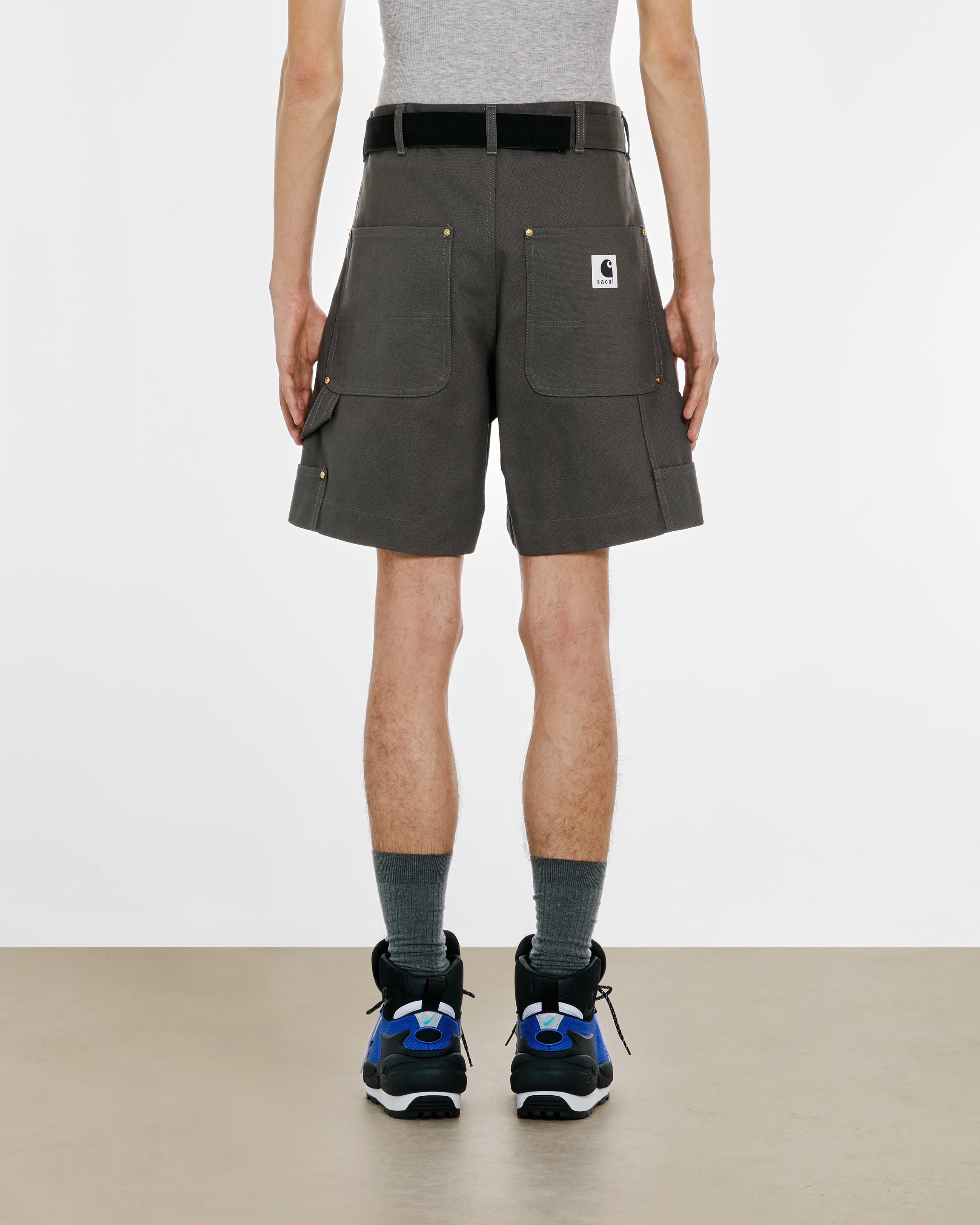 sacai - Carhartt WIP Men's Cargo Shorts - (Gray)