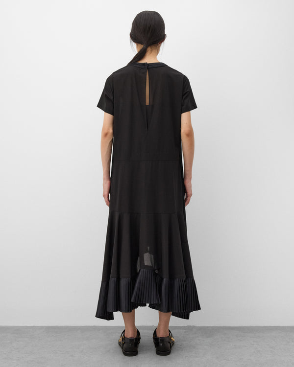 Sacai - Women's Cotton Broadcloth Dress - (Black)