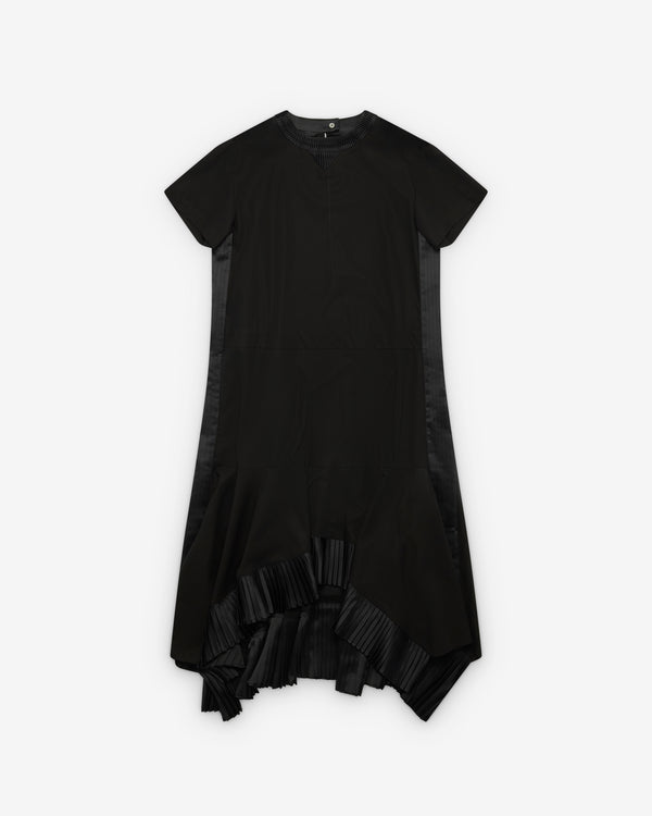 Sacai - Women's Cotton Broadcloth Dress - (Black)