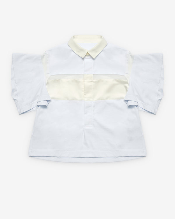 sacai - Women's Cotton Jersey Pullover - (White)