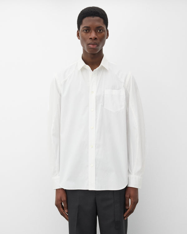 sacai - Men's Poplin Shirt - (White)