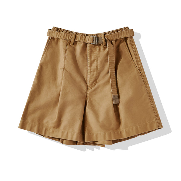sacai - Men's Moleskin Shorts - (Beige)