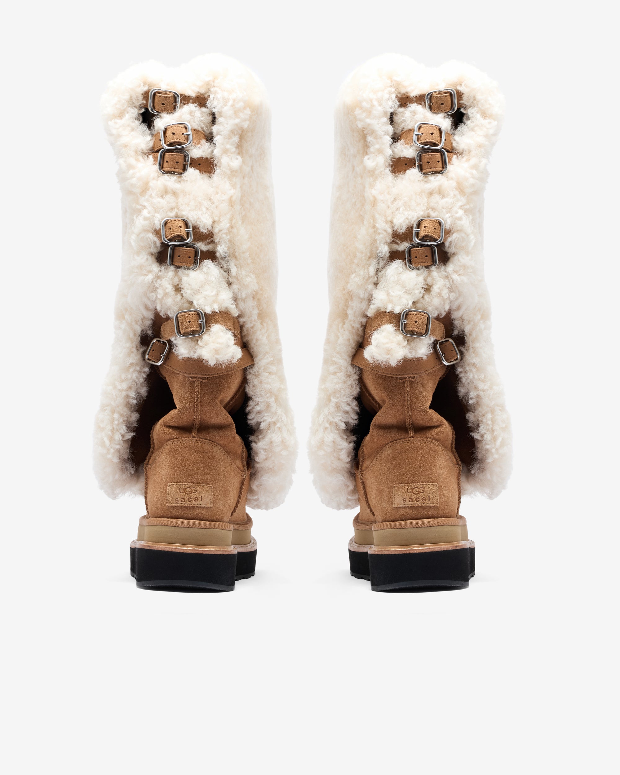 Ugg: Sacai Thigh High Boot (Chestnut) DSMNY E-SHOP