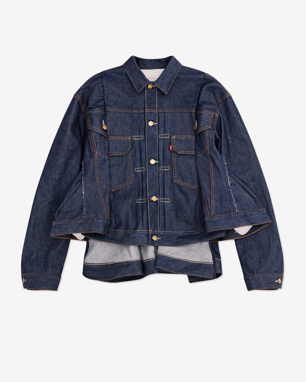 Sacai - Women's Levi's Denim Jacket - (Indigo)