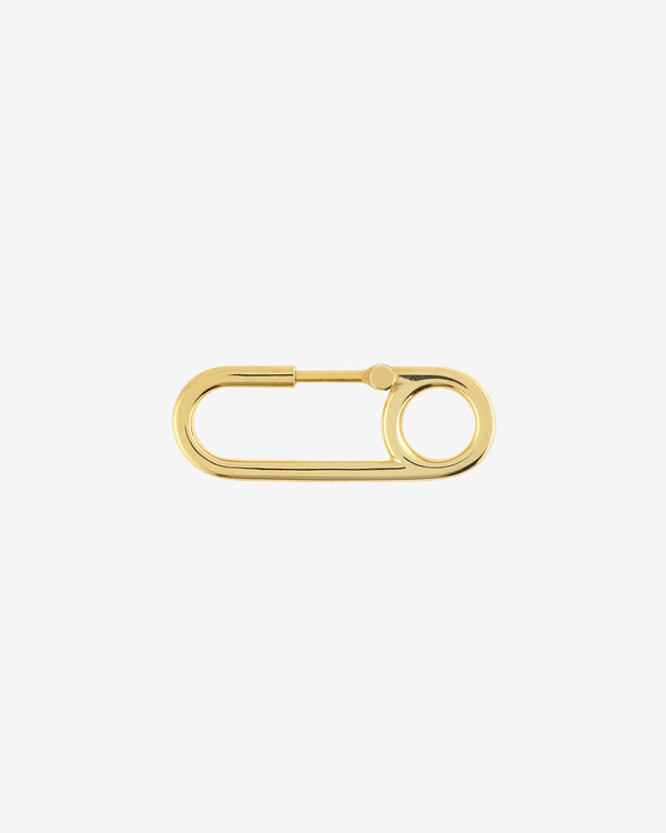 A Vanitas - Safety Pin Earring - (Yellow Gold)