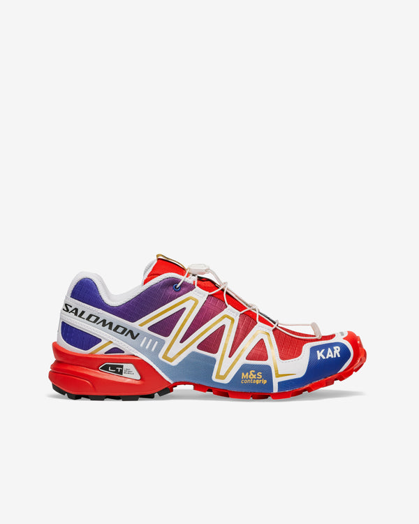 Kar L'Art De L'Automobile - Salomon Speedcross 3 Sneakers - (White/Red/Blue)