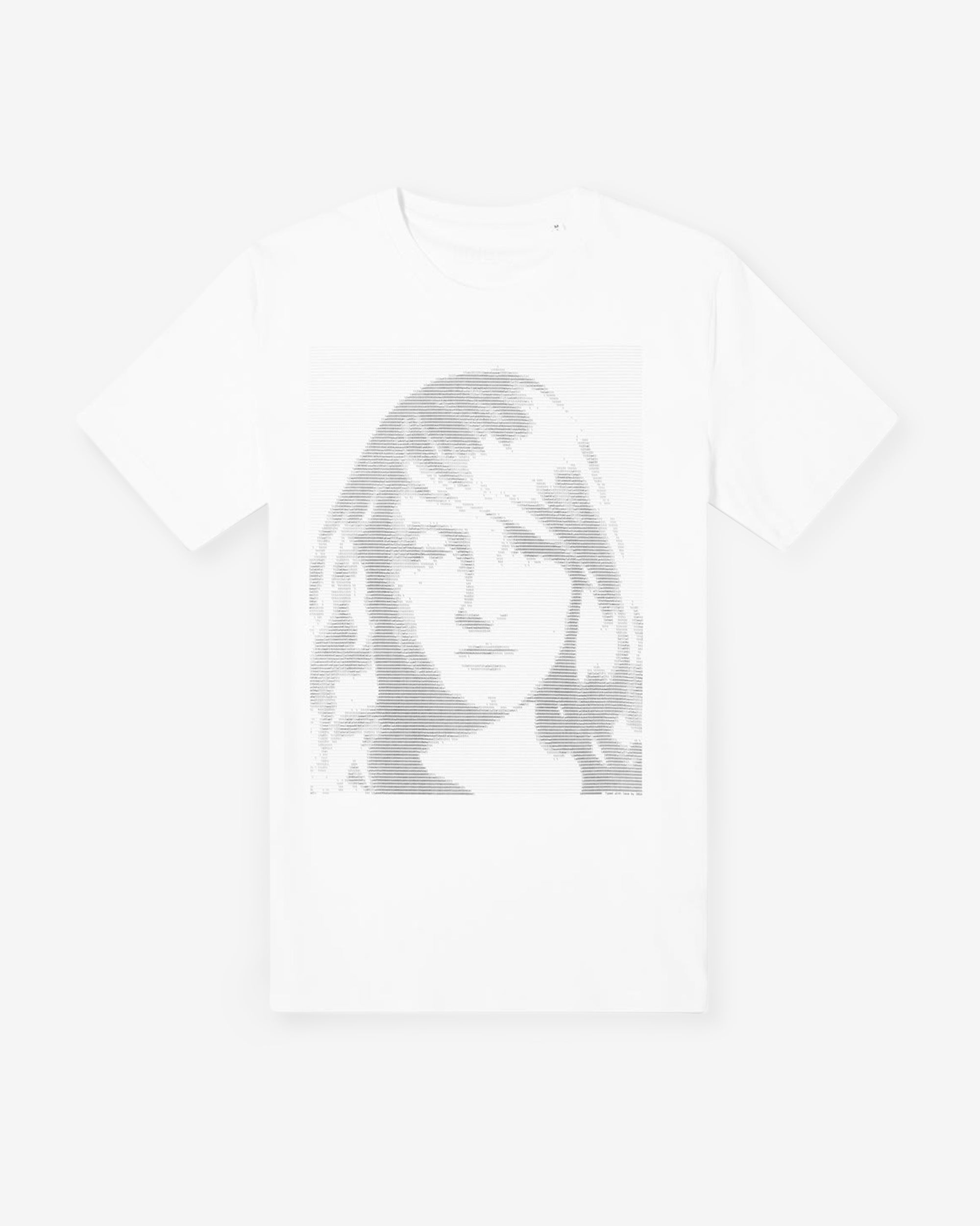 IDEA - Sean Penn Type Art T-Shirt - (White) view 1, Click to Zoom in