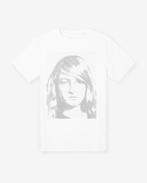 IDEA - Sean Penn Type Art T-Shirt - (White)