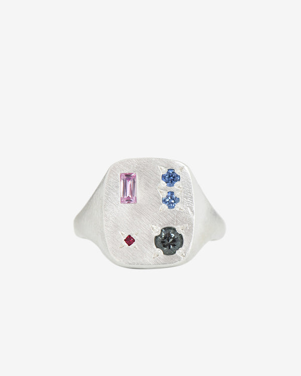 Seb Brown - Paris Ring Pink - (Sterling Silver)