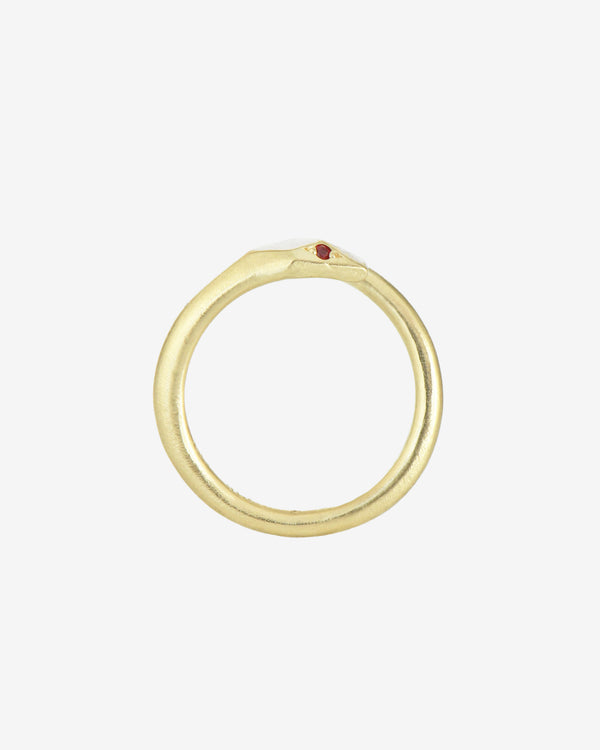 Seb Brown - Serpent Ring - (Yellow Gold)