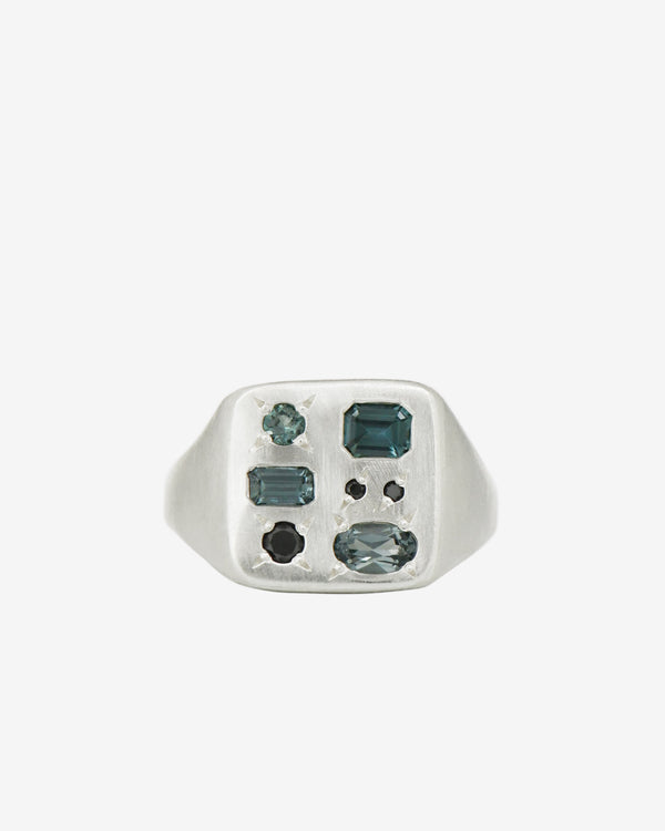 Seb Brown - Women's XL Segment Ring - (Sterling Silver)