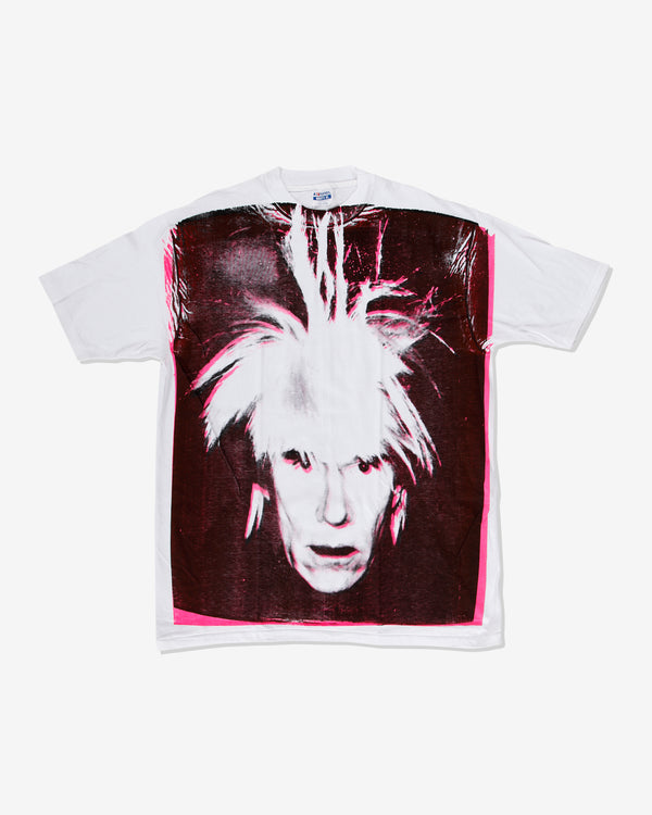 The Andy Warhol Foundation - "Self-Portrait" T-Shirt - (Pink/Black)