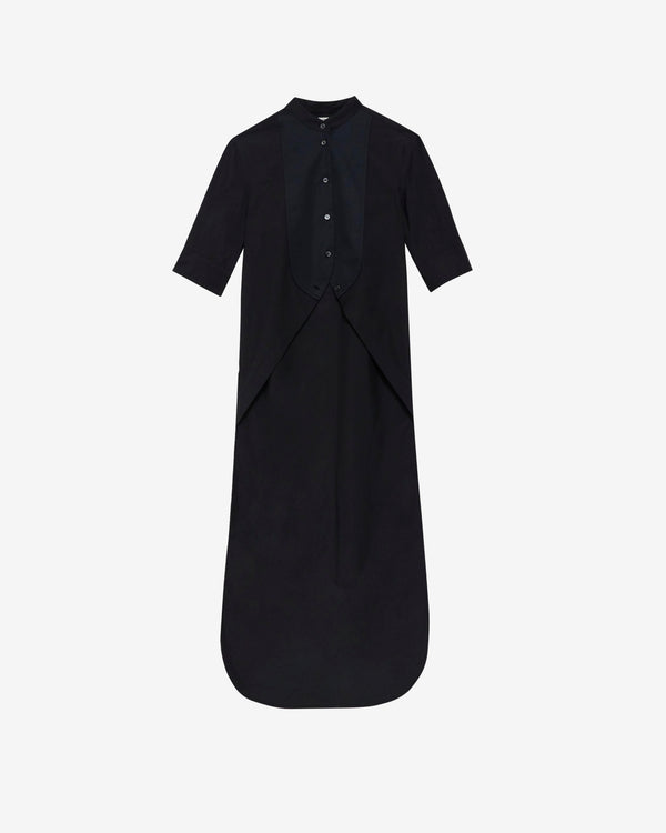 JW Anderson - Women's Tuxedo Bib Shirt - (Black)