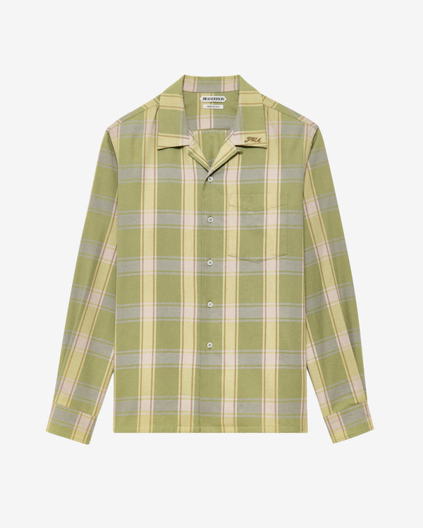 JW Anderson - Men's Check Shirt - (Apple Green)