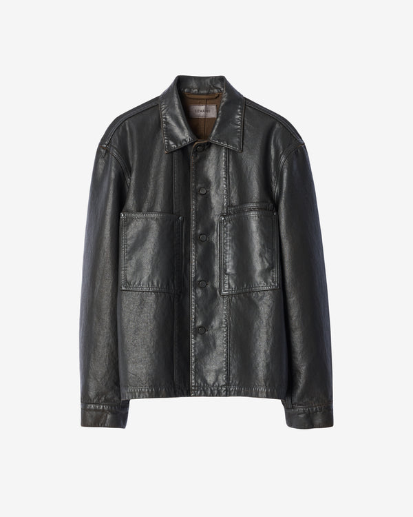 Lemaire - Men's Workwear Overshirt - (Licorice)