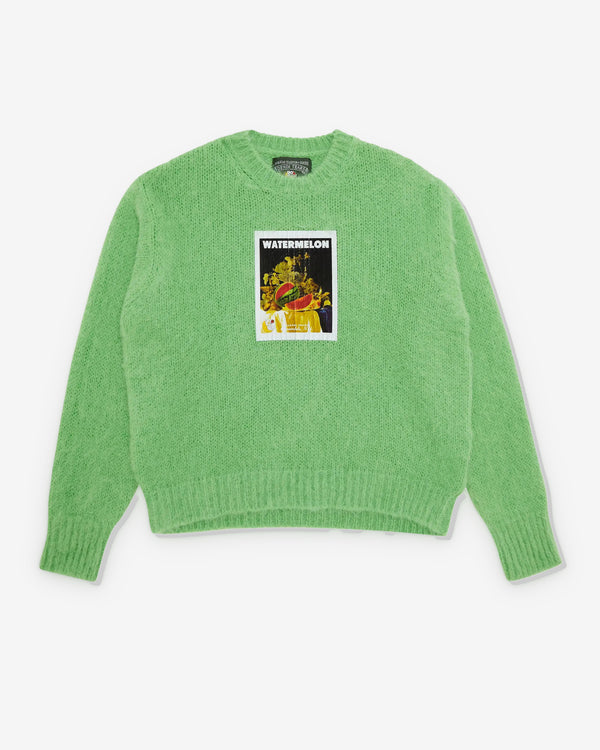 Sky High Farms - Denim Tears Men's Mohair Sweater - (Green)