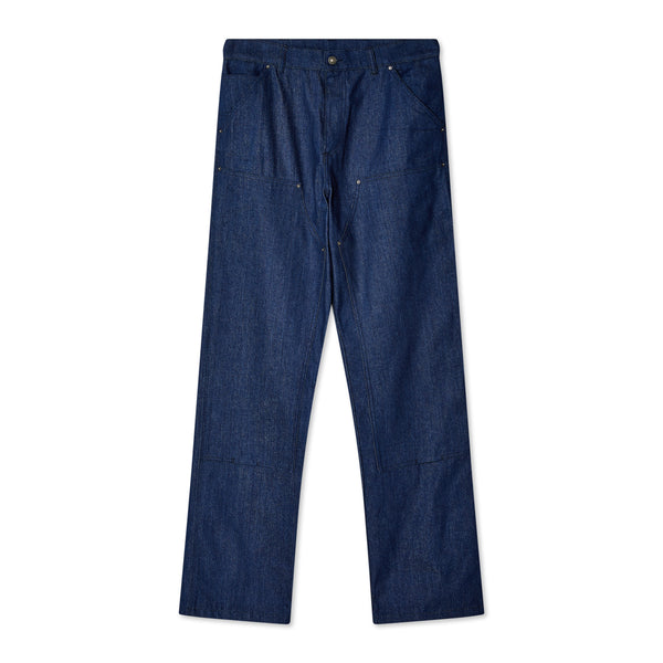 Sky High Farm Workwear - Men's Unisex Denim Double Knee Work Pant - (Blue)