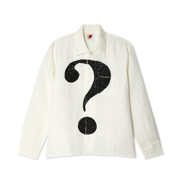 Sky High Farm Workwear - Unisex Question Mark Shirt - (White)
