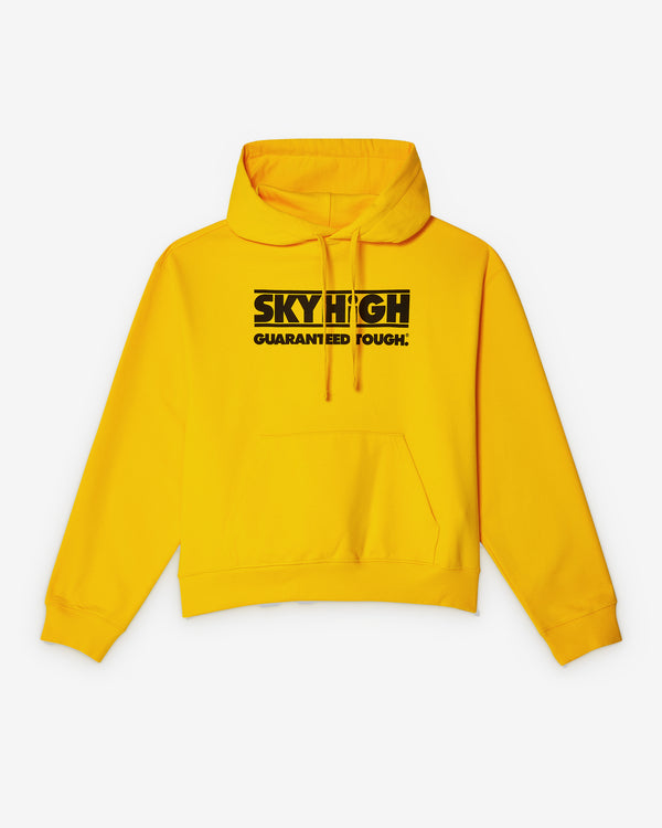 Sky High Farm - Men's Construction Graphic Logo Hoodie - (Yellow)