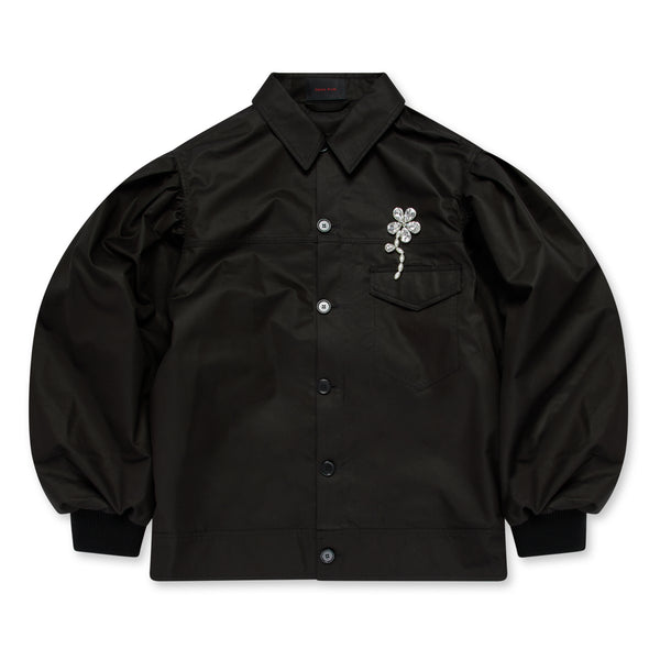 Simone Rocha - Men's Classic Workwear Jacket - (Black/Clear)