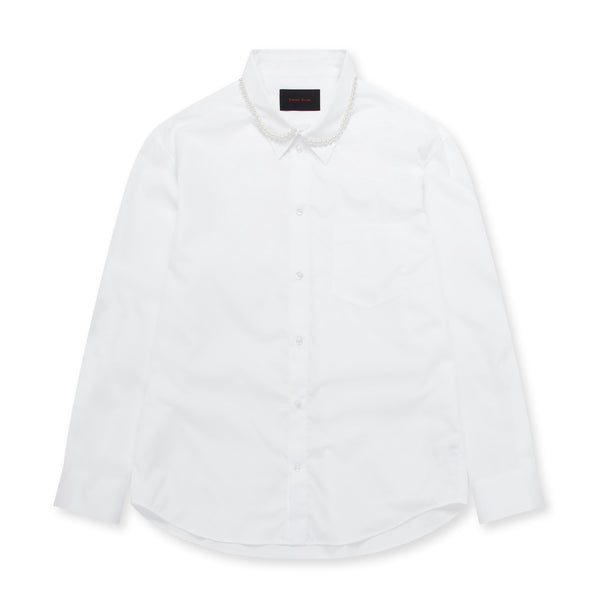 Simone Rocha - Men's Classic Fit Shirt - (White/Pearl)